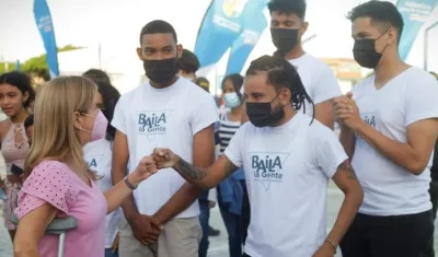 La Gobernadora del Atlántico, Elsa Noguera.
