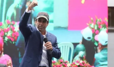 El candidato a la Presidencia, Alejandro Char.