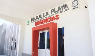 La víctima fue llevada en primera instancia al Paso La Playa. 