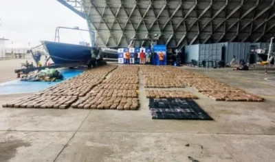 Cargamento de marihuana y cocaína incautado