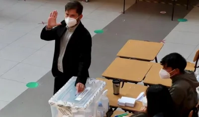 El joven diputado de izquierda Gabriel Boric.