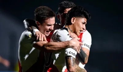 Celebración de Jorge Carrascal