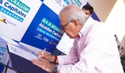 El alcalde de Cúcuta, Jairo Yánez