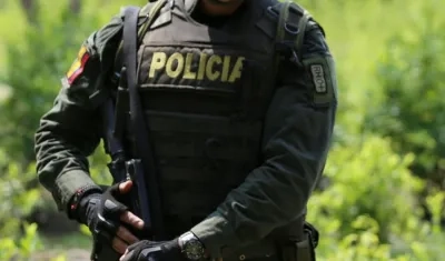 Uniformado de la Policía Nacional. 