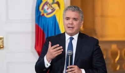 El Presidente de la República, Iván Duque.