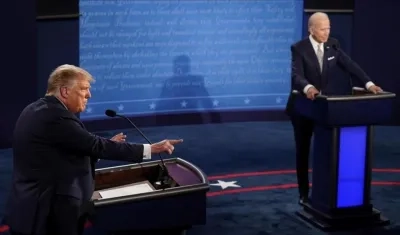 Donald Trump y Joe Biden.