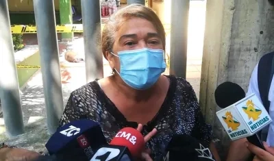 Viannys Márquez, mamá de Margarita Gómez.