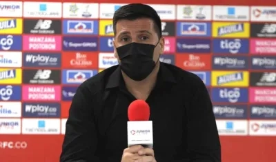 Juan Cruz Real, técnico de Junior.