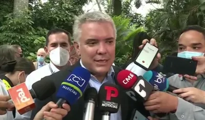 Iván Duque, presidente de Colombia