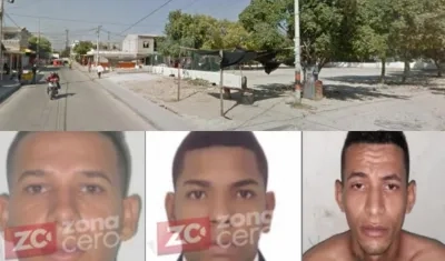 Lugar de los hechos y 'El mello', 'El treinta' y 'Caracas'.