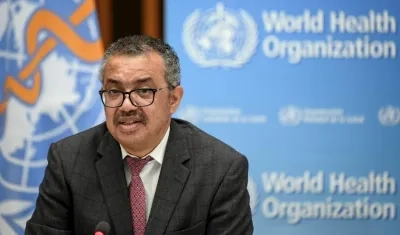 Director general de la OMS, Tedros Adhanom Ghebreyesus.