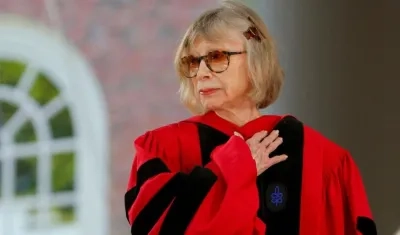 La periodista Joan Didion.