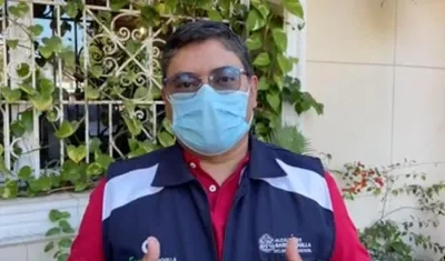 Humberto Mendoza, Secretario de Salud de Barranquilla. 