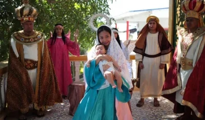 Pesebre en Usiacurí.