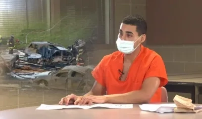 El camionero cubano Rogel Aguilera Mederos.