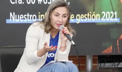 La secretaria de Desarrollo Económico, Carolina Durán.