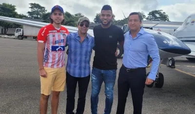 Alejandro Char Nule, Alejandro Char, Miguel Borja y Juan Pachón.