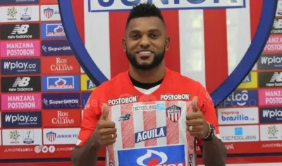 El delantero Miguel Ángel Borja.