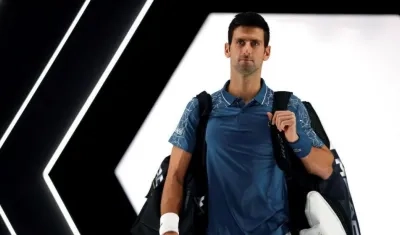 El número uno del mundo, Novak Djokovic.