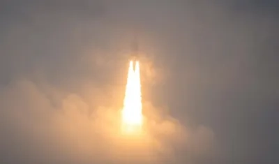 Imagen del despegue.