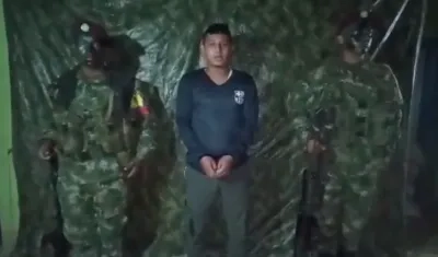 El patrullero Tomás Blanco.