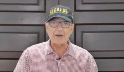 El Alcalde de Cartagena, William Dau.