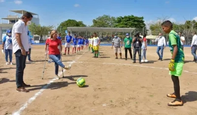 La Gobernadora del Atlántico, Elsa Noguera.