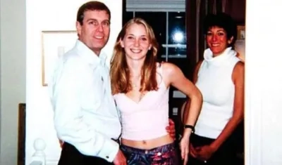 El príncipe Andrés y Virginia Giuffre.