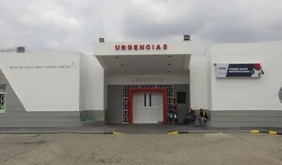 El hombre fue llevado en primera instancia al Camino Santa María. 