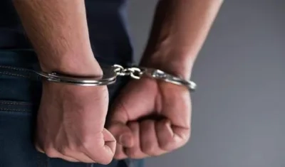 El hombre fue asegurado en centro carcelario. 