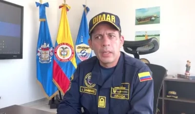 CN Jesús Zambrano, Capitán de Puerto de Barranquilla.