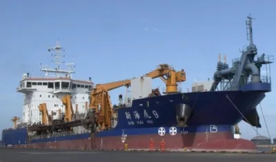 La draga Xin Hai Hu 9 