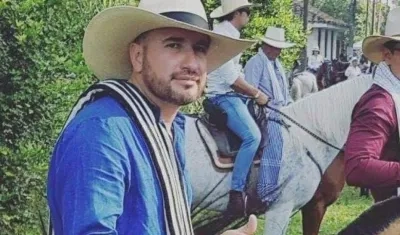 Fabio Nelson Herrera, murió en la cabalgata.