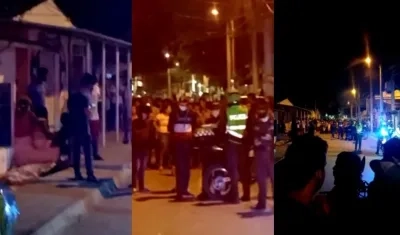 Lugar donde ocurrió el crimen. 