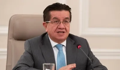 El ministro de Salud, Fernando Ruiz.