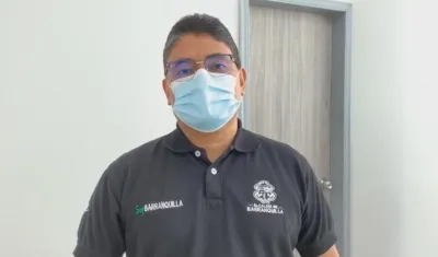 El secretario de Salud, Humberto Mendoza. 