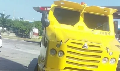 Camión de valores asaltado. 