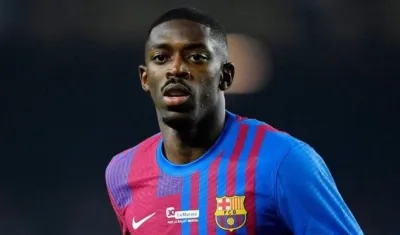 El delantero francés Dembélé.