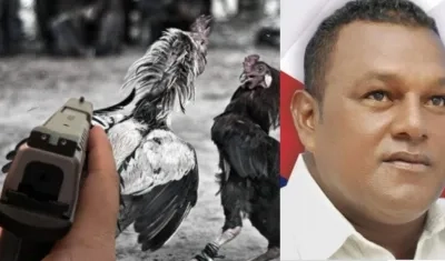 Concejal Willi Tinoco es una de las víctimas en la balacera dentro de la gallera. 