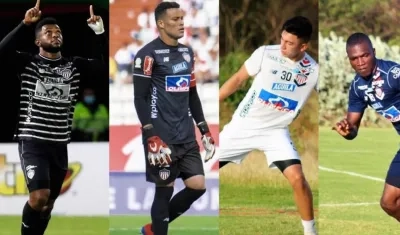 Cuatro de los convocados 