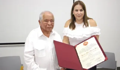 Eduardo Santos Ahumada Ariza, cuando fue exaltado por la Cámara de Representantes.