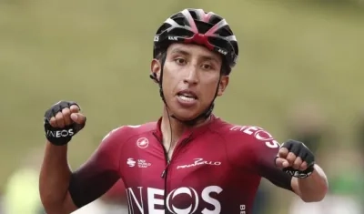El colombiano Egan Bernal.