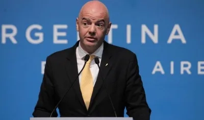 El presidente de la FIFA, Gianni Infantino.