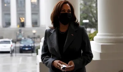 La vicepresidenta de Estados Unidos, Kamala Harris.