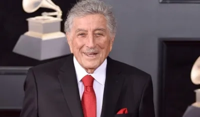 Tony Bennet, cantante. 