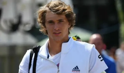 El alemán Alexander Zverev.