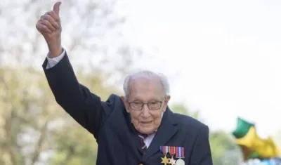 El veterano de la II Guerra Mundial Tom Moore.