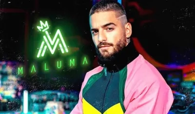El cantante Maluma.