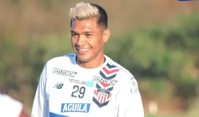 Teófilo Gutiérrez, atacante juniorista.