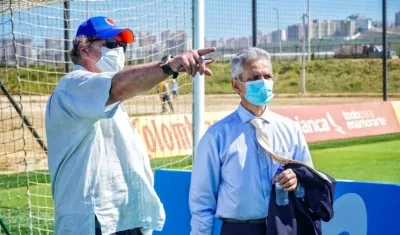 Ramón Jesurún y Reinaldo Rueda. 